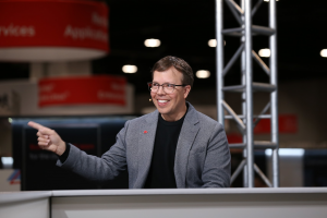 Red Hat CEO Matt Hicks talks about Red Hat's open artificial intelligence development and how the company aims to change the computing industry.